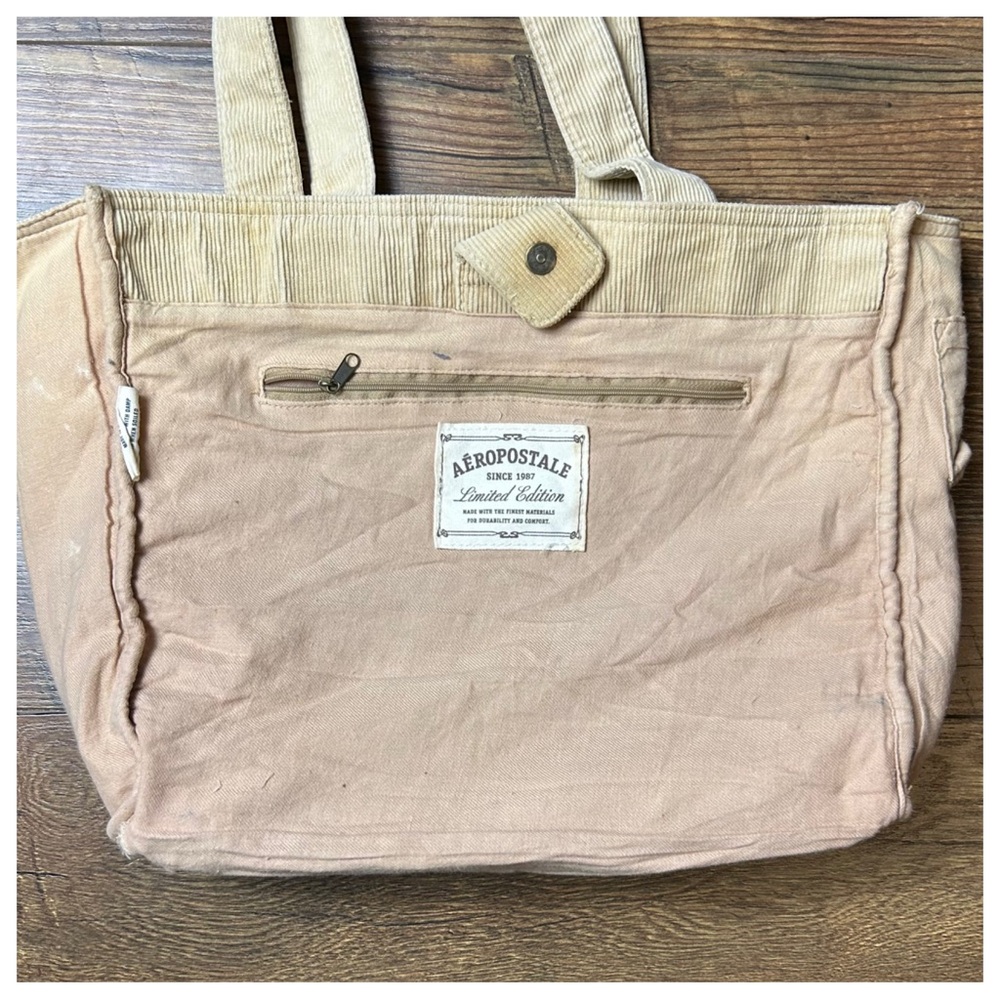 Y2K Aeropostale Corduroy Limited Edition Messenger Bag - Picture 6 of 10